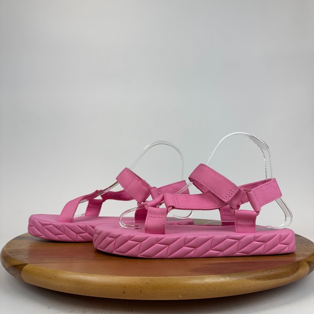 New NWOB Big Kids Dolce Vita Zaidey Strappy Platform Pink Sandals Size 5 Y